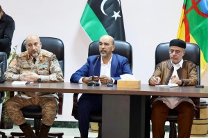 Deputy Heads of PC discuss Ras Ajdair situation with Zuwara elders