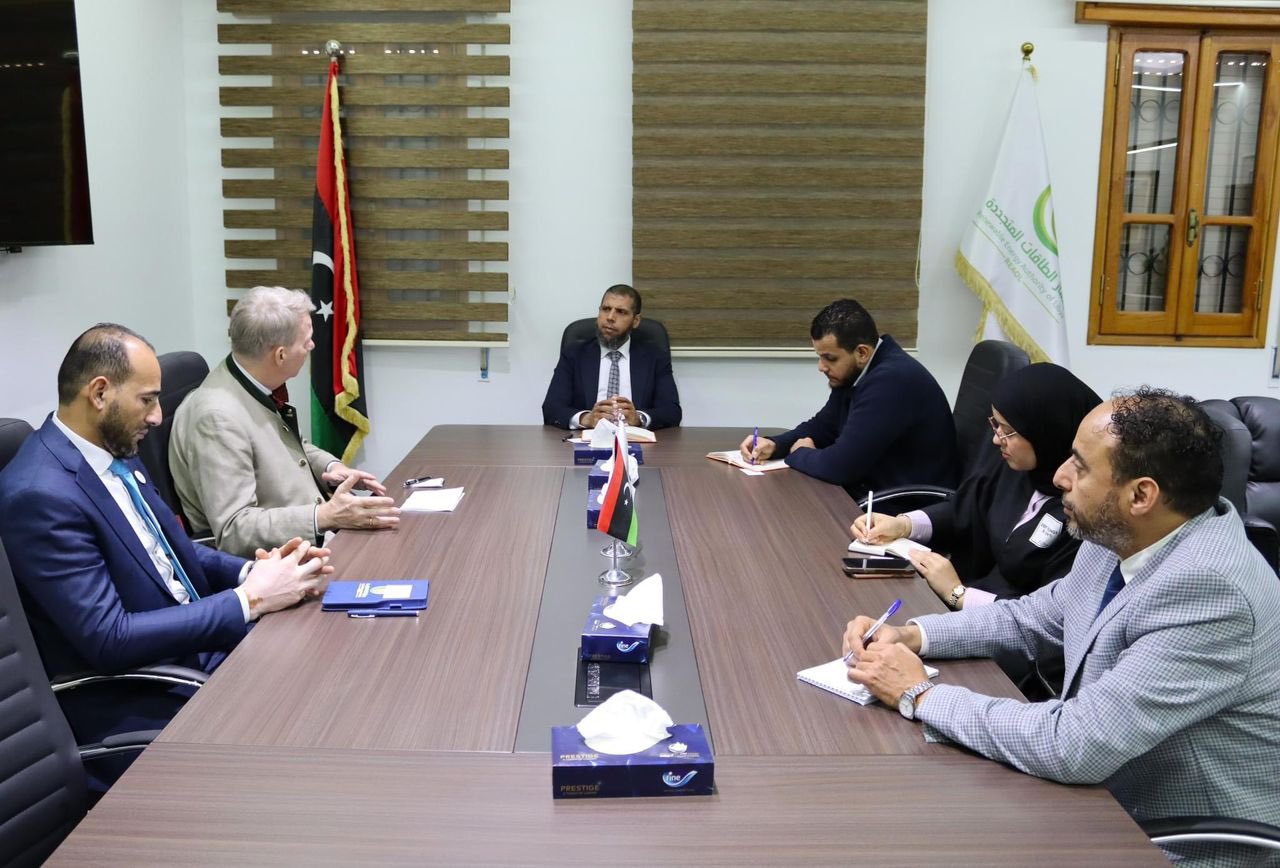 Renewable Energy Agency discusses cooperation with German Embassy | The Libya Observer