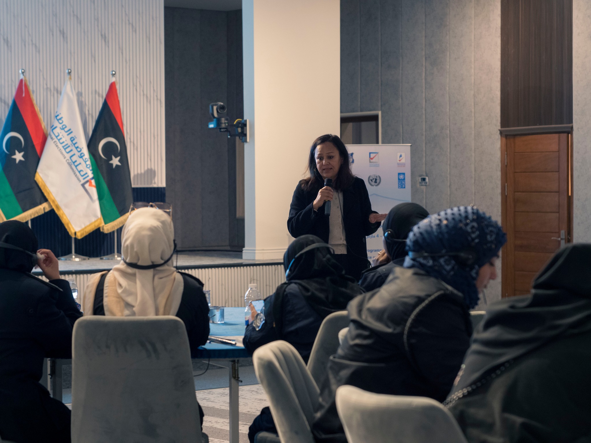 30 female officers attend training organized by High National Elections Commission | The Libya Observer