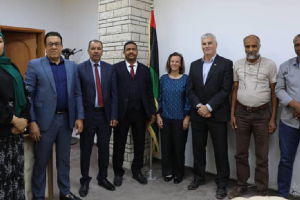 Ministry of Agriculture meets American Environmental Services Company to raise crop production in Libya