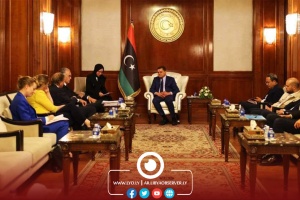 Dbeibah, Dutch Vice Foreign Minister hold meeting following embassy's reopening
