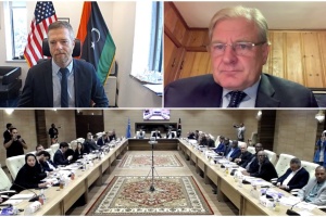 US Special Envoy, Chargè d'affaires commend peacebuilding strategy in south Libya 