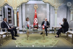 Libyan government delegation visits Tunisia