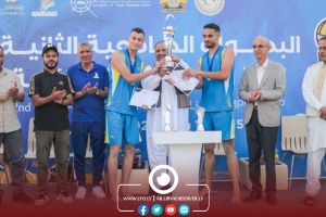 Sports team of Higher Institute of Zuwara named as beach soccer championships