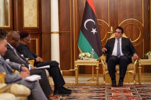 Bathily briefs Menfi on his meeting with international working group on Libya  