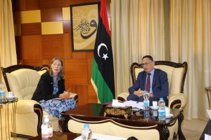 Minister of Economy reviews return of British companies to Libya 