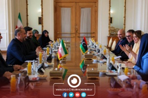 Al-Manqoush in Tehran to discuss resumption of diplomatic representation 