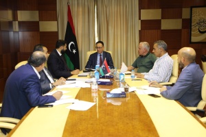 Minister of Economy follows up on preparations to hold Libyan-Italian business forum