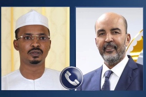 Al-Koni reiterates to Chad's president importance of peacefully retrieving Niger's legitimacy