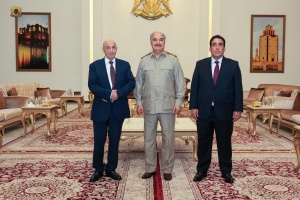 Menfi, Saleh, Haftar agree to take part in only Libyan-owned political committees 
