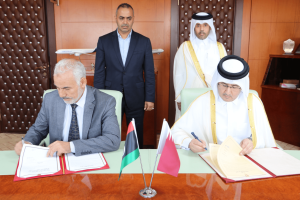 Libyan GNU signs MoU with Qatar's civil aviation