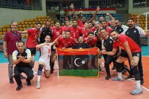 Libyan volleyball team qualifies for semifinals of Men’s African Nations Championship