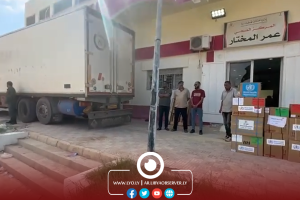 WHO delivers medical aid to health centre in Derna
