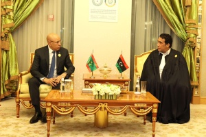 Menfi, Ghazouani discuss developments in Libya