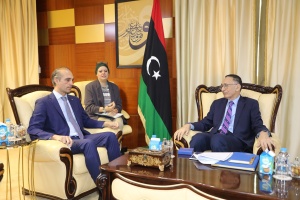 Libyan Minister of Economy discusses activating 2008 agreement with Italy