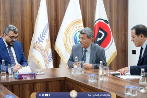Al-Toumi discusses rehabilitation of Derna, Murzuq with USAID