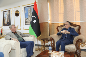 Minister of Economy urges German companies to resume work in Libya
