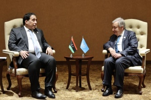 Menfi and UN Secretary General discuss political process development in Libya