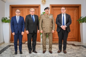 US delegation reviews with Haftar advancing political process toward elections