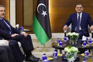 Turkish Foreign Minister visits Libya, meets with PM Dbeibah