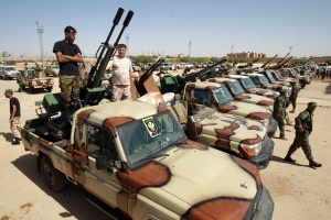 Haftar's sons lead military maneuvers in Sirte, Jufra with Russian support