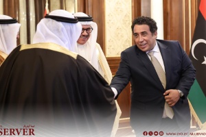 Bahrain's Foreign Minister arrives in Libyan capital Tripoli
