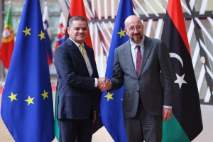 Dbeibah, European Council's President discuss lifting EU ban on Libyan airliners