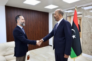 Al-Koni welcomes new Turkish ambassador