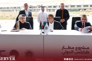 Dbeibah tours Tripoli International Airport to see ongoing project work 