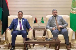 Labor Minister, Libyan Chargé d'Affairs in Cairo review organizing entry of Egyptian workers