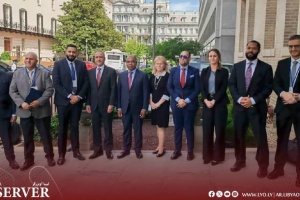 Government of National Unity delegation reviews political, economic files with US officials