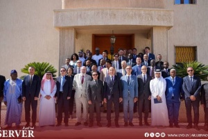 Libya's Acting Foreign Minister meets heads of Foreign missions in Tripoli to discuss latest developments 