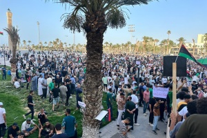 Protests in Tripoli and other cities call for the ouster of all political bodies