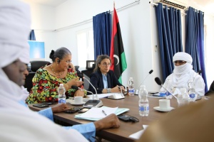 Delegation from Libya's south to Tetteh: East-west divisions harmful to road to elections