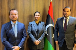 Al-Manqoush meets Libya Energy and Economic Summit organizers in Tripoli