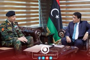 Al-Haddad briefs Menfi on his visit to Benghazi