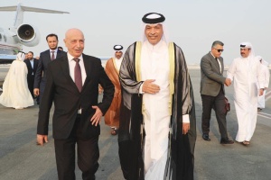 Speaker of Libya's Parliament, Haftar's son arrive in Qatar