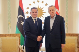 Libyan PM, top banker meet Erdogan in Turkey