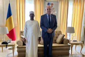 Libyan national security advisor meets with Chad's President