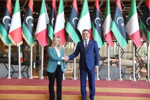 Libya, Italy's Prime Ministers discuss coordinating efforts to support flood areas