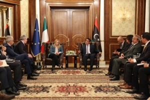 Menfi reviews political developments in Libya with Italian PM
