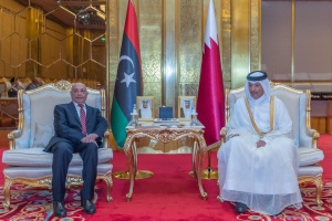 Shura Council's Head reiterates to Aqila Saleh Qatar's support for achieving peace in Libya