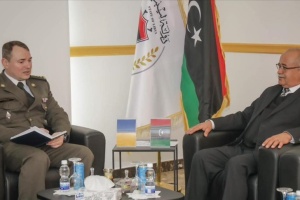 Libya, Ukraine discuss military cooperation