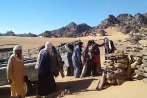 First ever Sahara classroom built deep in Libya’s desert 