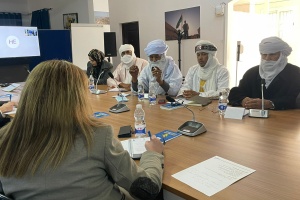 Tuaregs highlight concerns over their political rights during a meeting with Williams