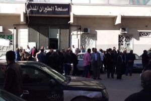 Workers of civil aviation authority go on strike threatening to pause Libya's air traffic