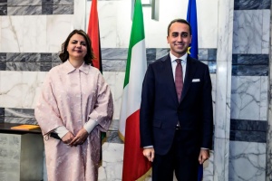 Al-Manqoush in Rome to talk over elections and illegal immigration