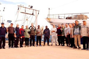 Conte in Benghazi as Italian fishermen are released