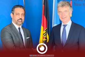 Libya's ambassador to the UN, German counterpart reiterate the speedy exit of foreign fighters from Libya