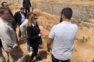 Williams visits mass graves in Tarhuna, backs families' demands for justice